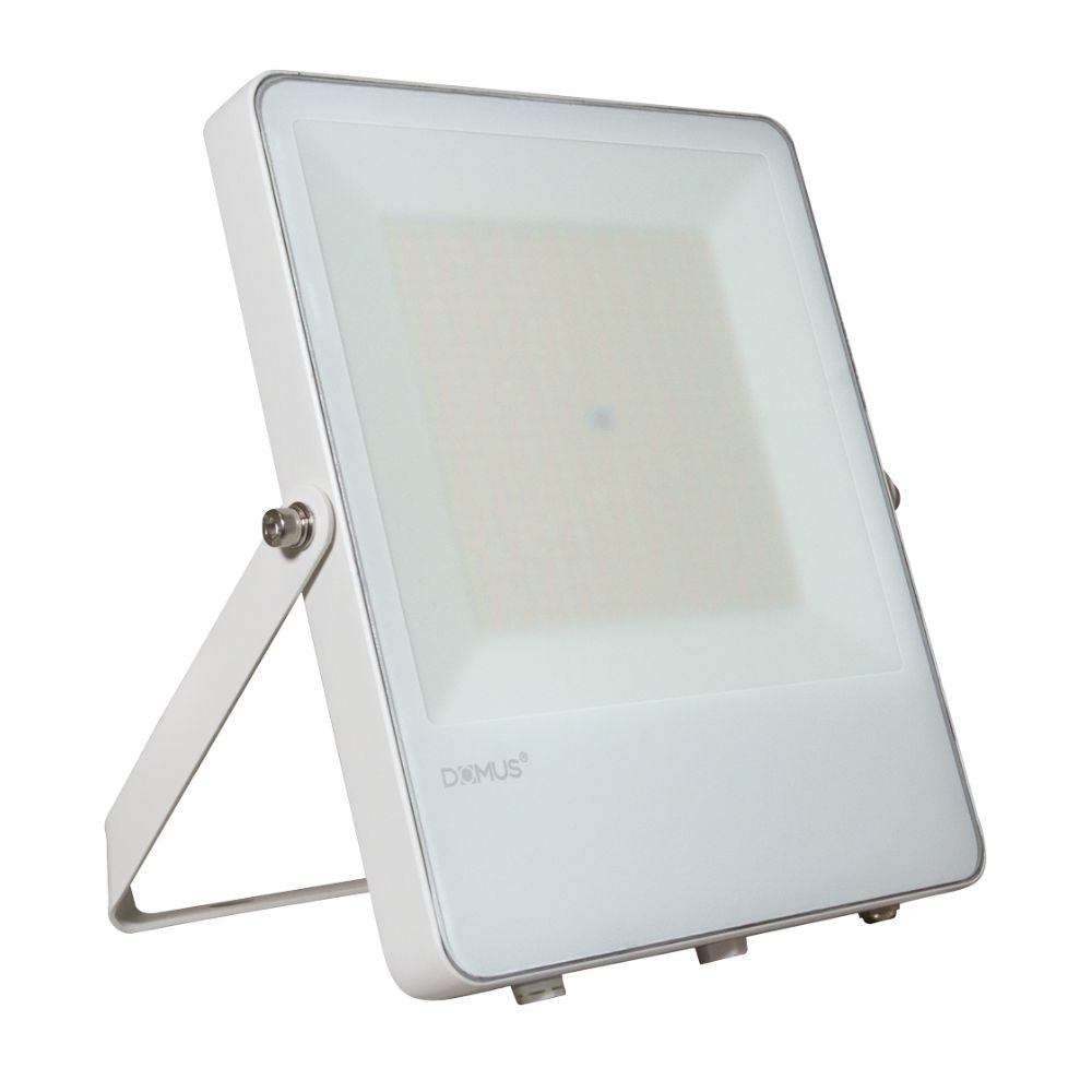 Domus BLAZE-PRO-200 LED Floodlight - 100/150/200W, Tri-Colour, Power Selectable, DIY, IP66, White, Sensor-Domus Lighting-Ozlighting.com.au