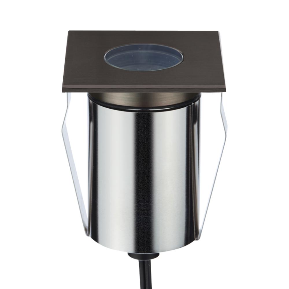 Domus EMIT-85-RGBW-AB LED Inground Light - 6W, 24V DC, RGBW, IP67, Recessed, Antique Brass - DRIVER REQUIRED-Domus Lighting-Ozlighting.com.au