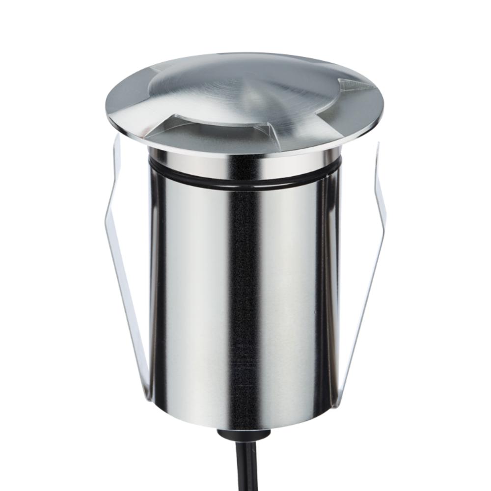 Domus EMIT-85-TRIO-STS- 6W LED 24V DC Tri-Colour Recessed Inground Light IP67 Stainless Steel- DRIVER REQUIRED-Domus Lighting-Ozlighting.com.au