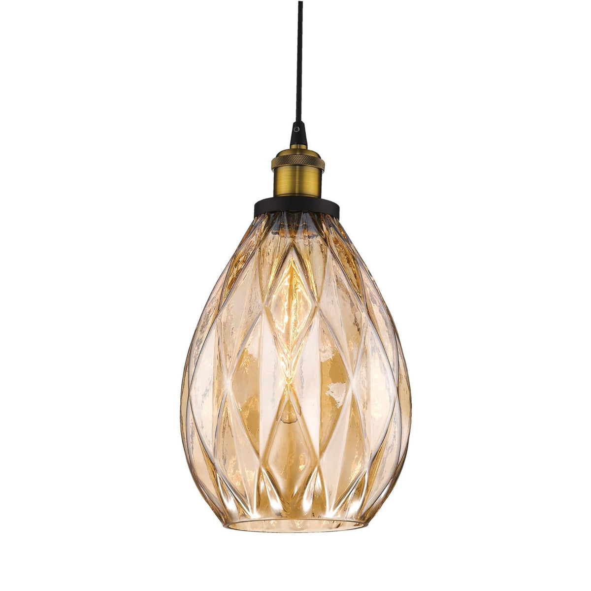 Domus EVELYN Pendant - 1 Light, Glass-Domus Lighting-Ozlighting.com.au