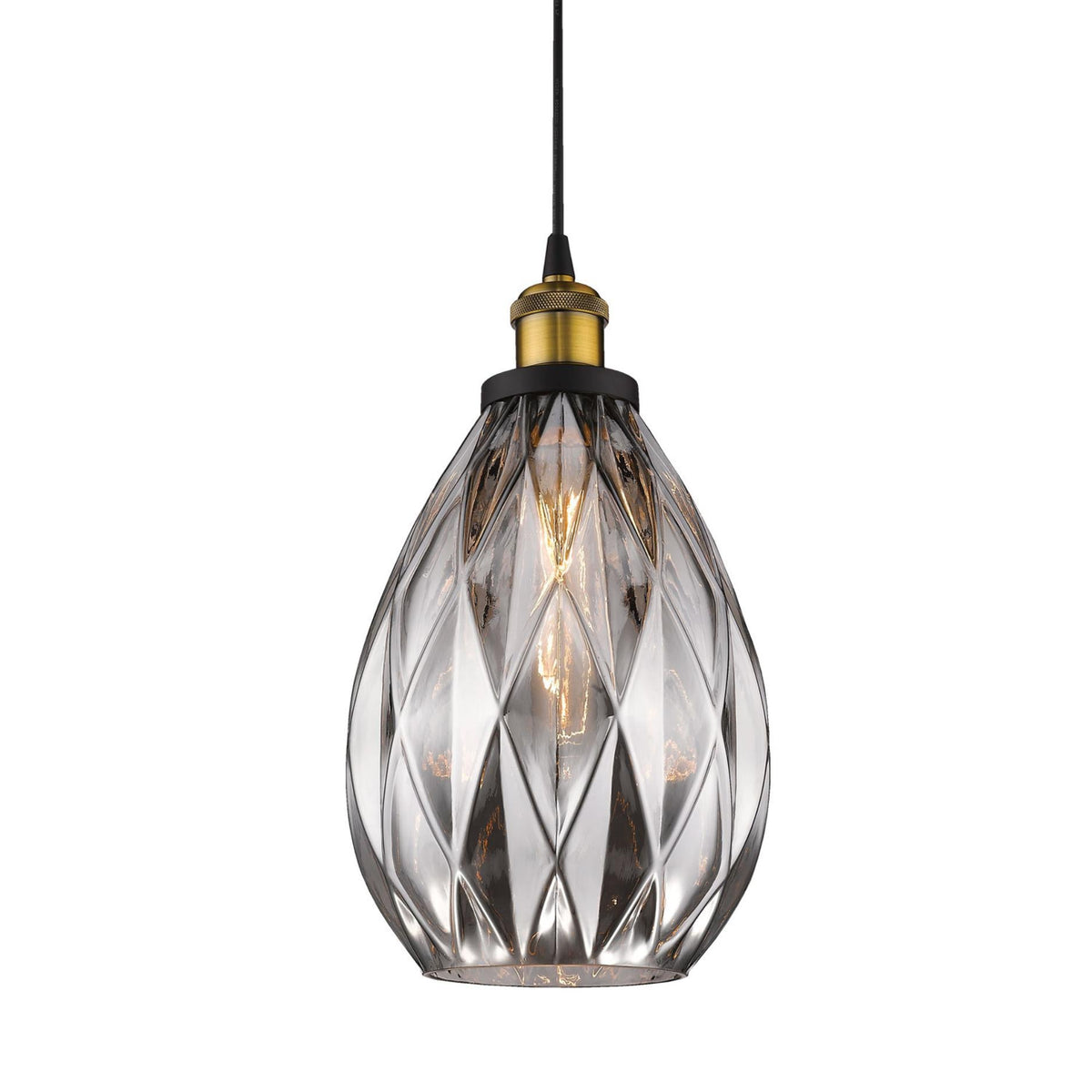 Domus EVELYN Pendant - 1 Light, Glass-Domus Lighting-Ozlighting.com.au