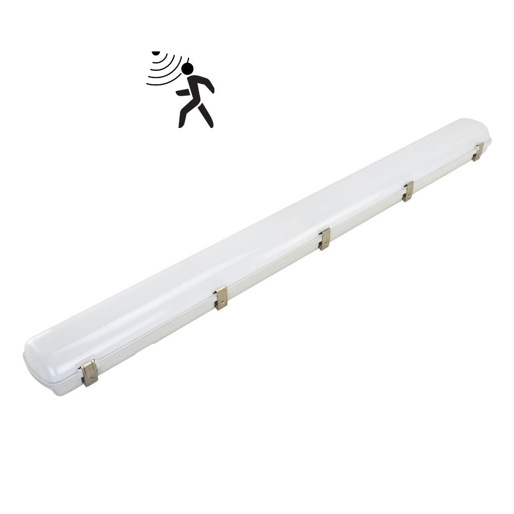 Domus HYDRO-120 LED Batten Light - 15W/30W, 1200mm, Tri-Colour, IP65, Weatherproof, Optional Sensor-Domus Lighting-Ozlighting.com.au