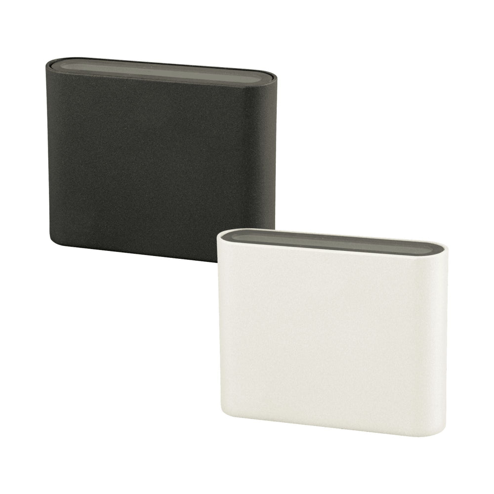 Domus LYNX - 2 x 3W 240V Small LED Up/Down Wall Light-Domus Lighting-Ozlighting.com.au