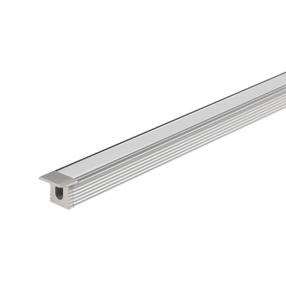 Domus MICRO-REC - LP-0809-RC Recessed LED Mounting Profile 1M Length-Domus Lighting-Ozlighting.com.au