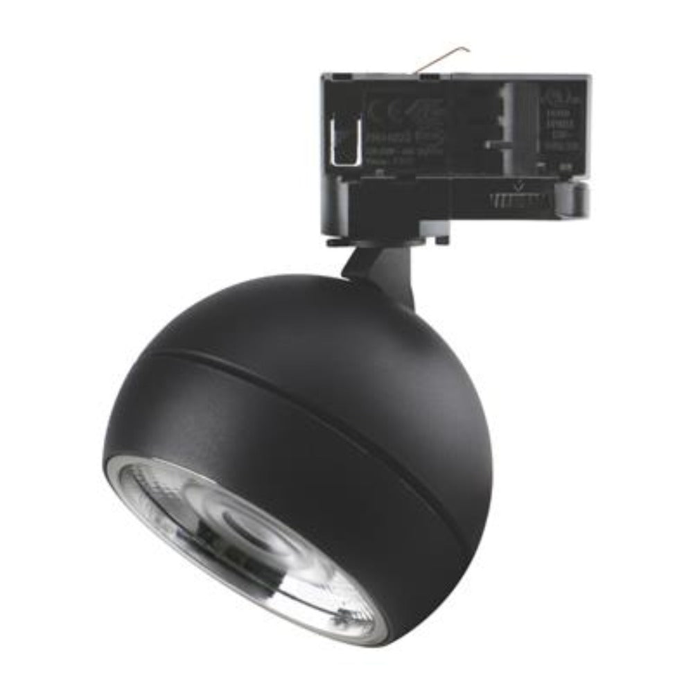 Domus MOON-TRK-FLOOD Tri-Colour LED Track Light - Black-Domus Lighting-Ozlighting.com.au