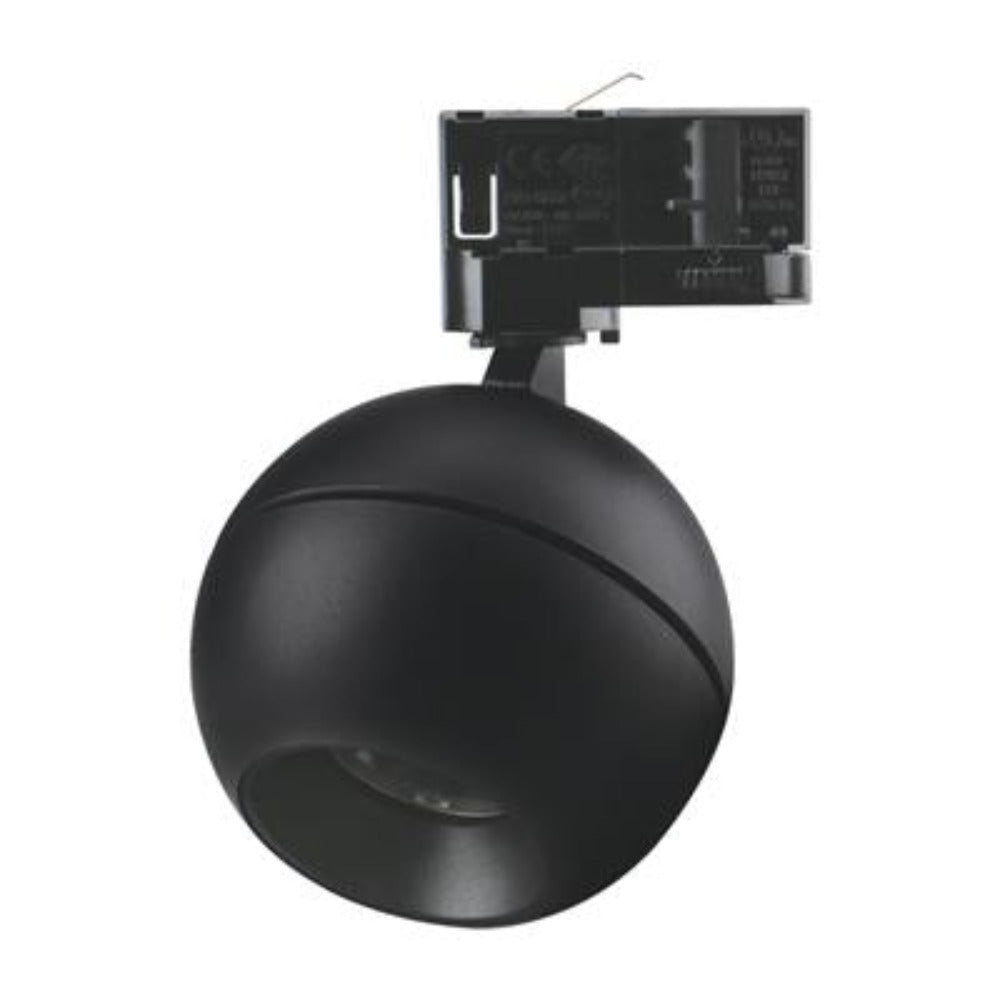 Domus MOON-TRK-SPOT Tri-Colour LED Track Light - Black-Domus Lighting-Ozlighting.com.au