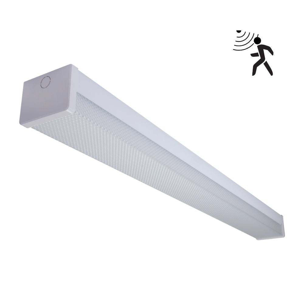 Domus PARK-120-DIFF LED Batten Light - 15W/30W, 1200mm, Tri-Colour, Diffused, Optional Sensor-Domus Lighting-Ozlighting.com.au