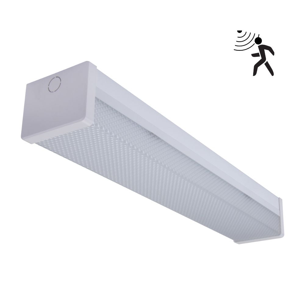 Domus PARK-60-DIFF LED Batten Light - 7.5W/15W, 600mm, Tri-Colour, Diffused, Optional Sensor-Domus Lighting-Ozlighting.com.au