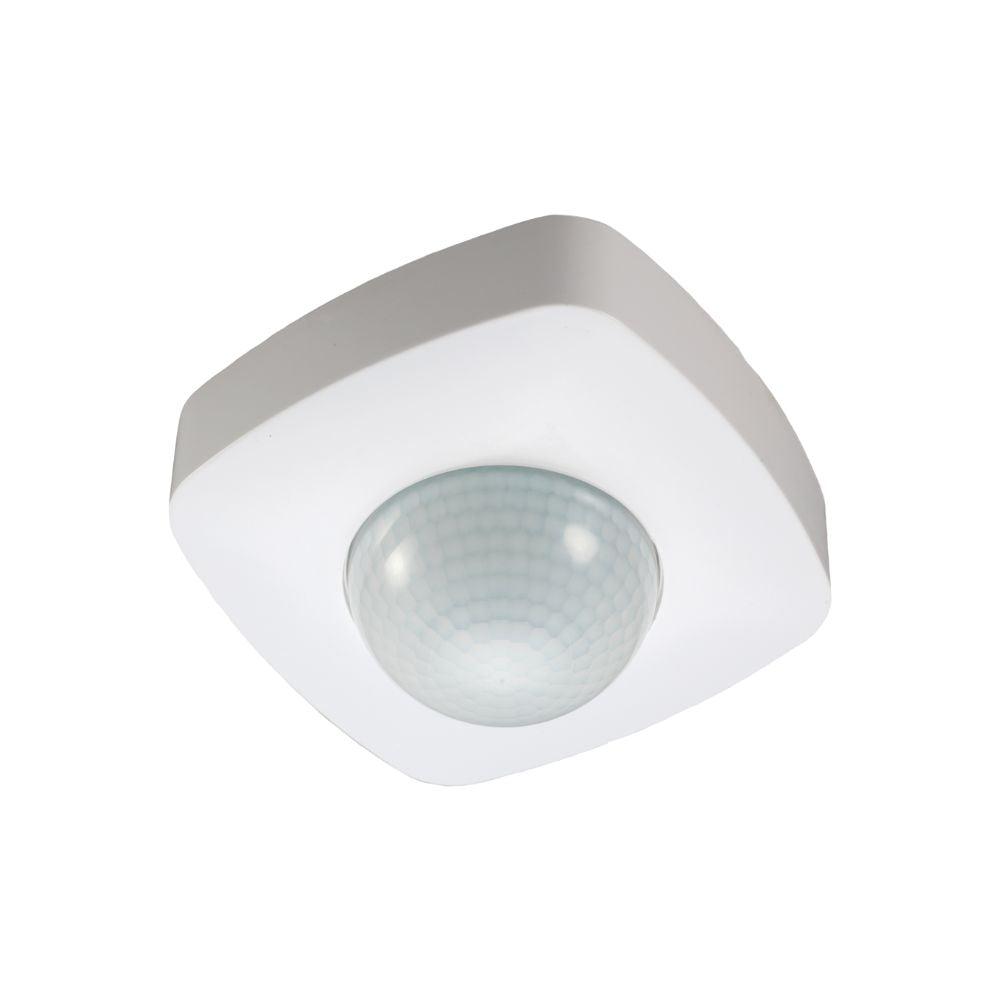 Domus SENSOR-SM-01 - Ceiling Mounted Square Exterior 360° PIR Security Sensor IP65-Domus Lighting-Ozlighting.com.au