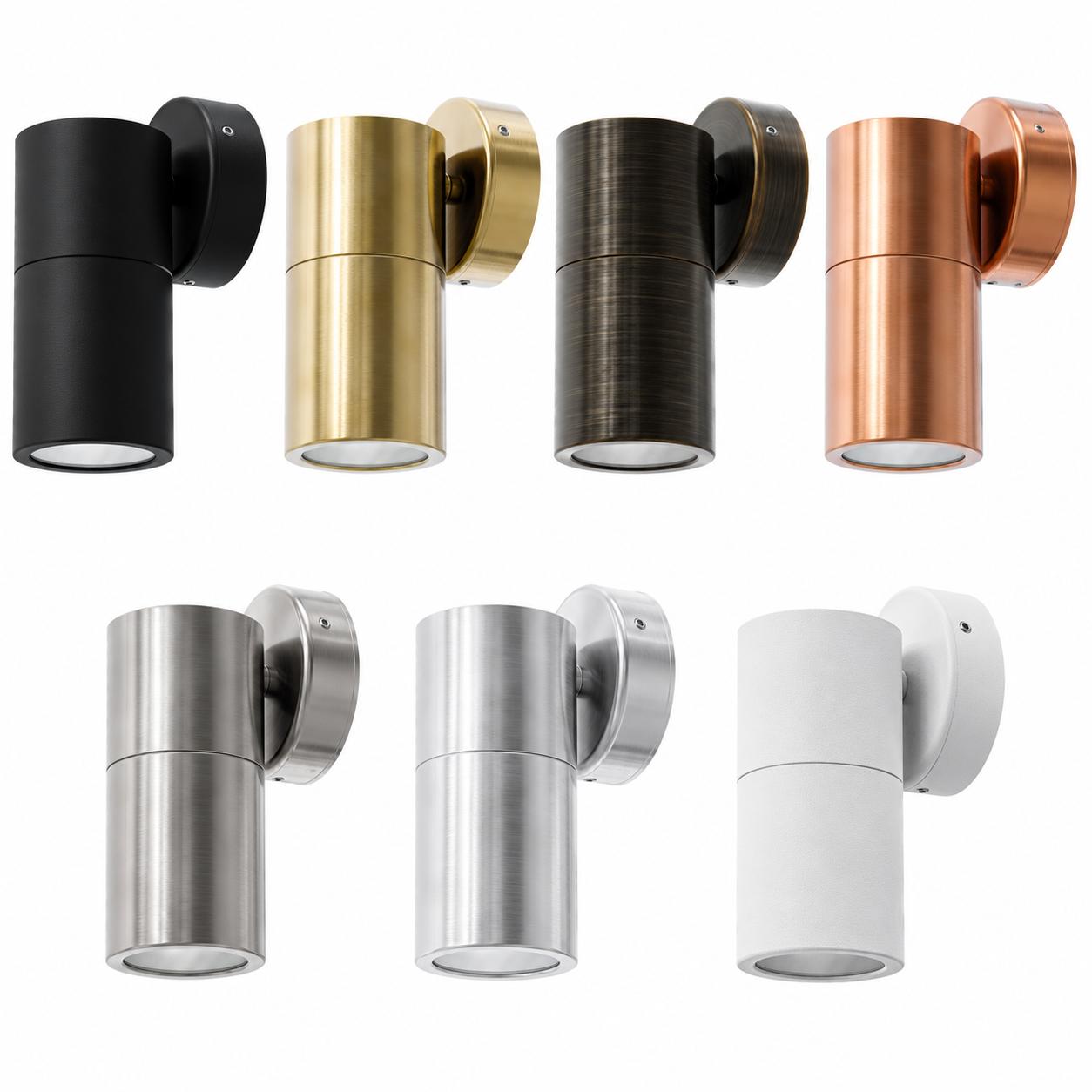 Domus SHADOW-1WB - 6W 3-CCT GU10 Down Only Exterior LED Wall Light IP65-Domus Lighting-Ozlighting.com.au