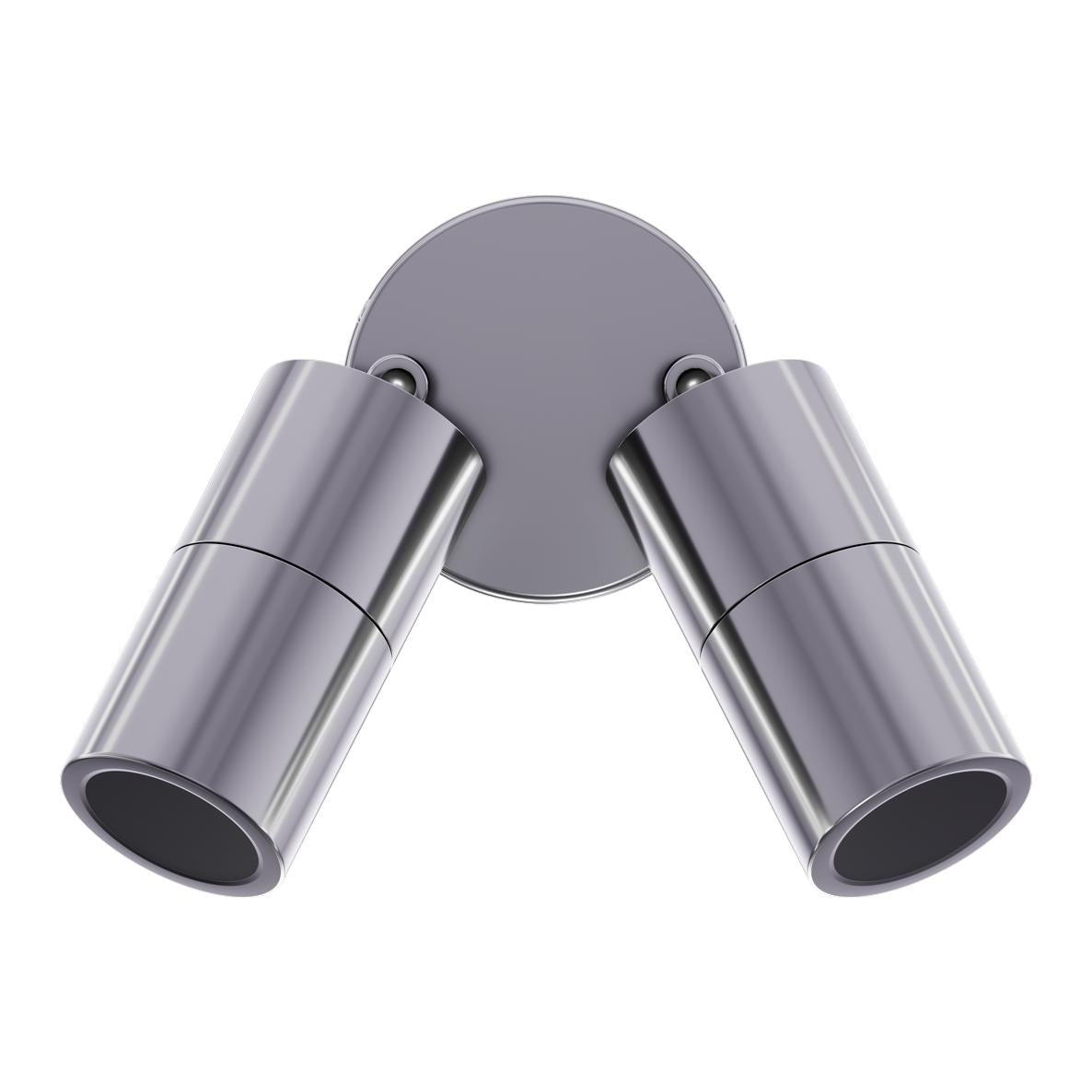 Domus SHADOW-2-ADJ - 2x6W 3-CCT GU10 Exterior Adjustable LED Spotlight IP65-Domus Lighting-Ozlighting.com.au