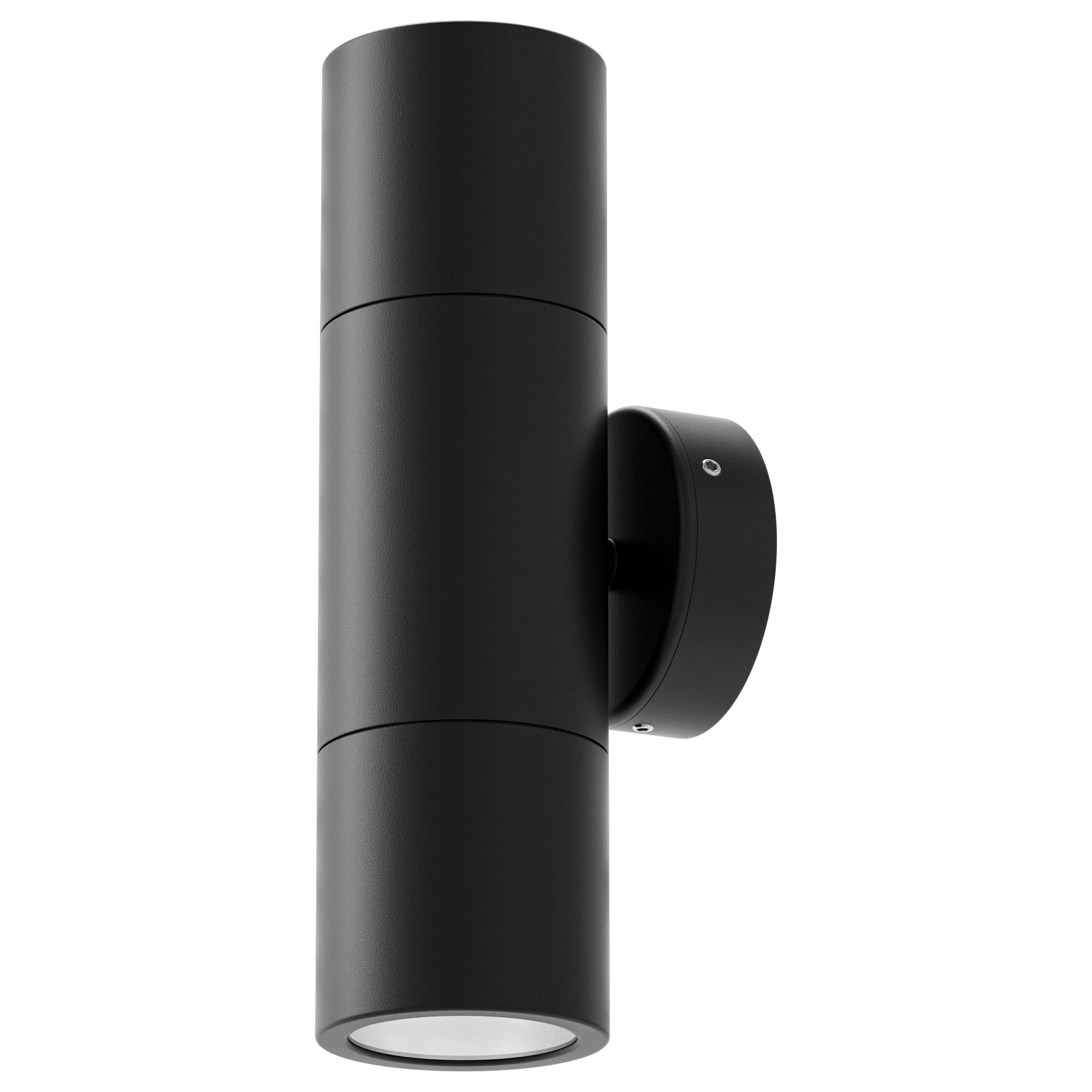 Domus SHADOW-2WB - 2 x 6W 3-CCT GU10 Up/Down Exterior LED Wall Light IP65-Domus Lighting-Ozlighting.com.au
