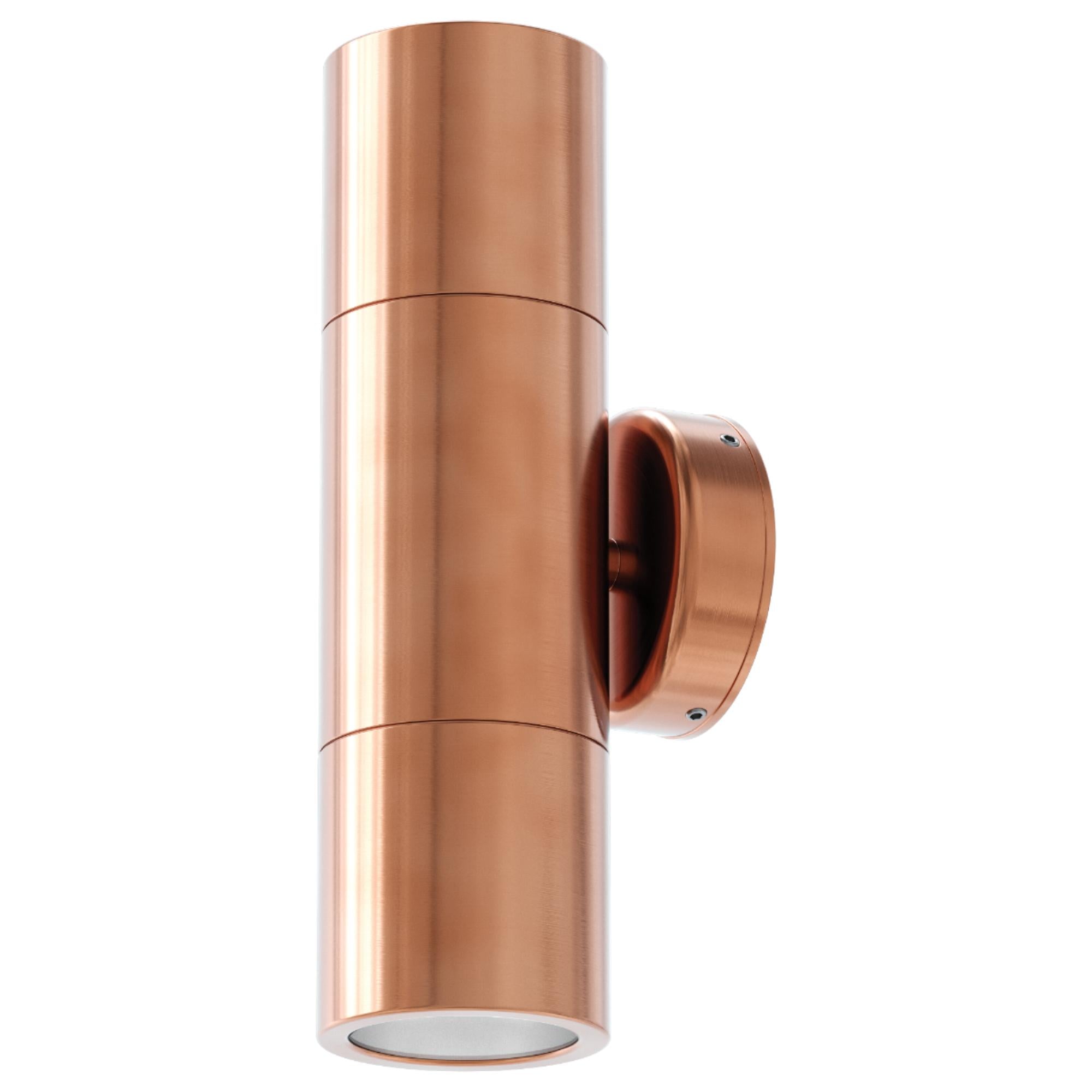 Domus SHADOW-2WB - 2 x 6W 3-CCT GU10 Up/Down Exterior LED Wall Light IP65-Domus Lighting-Ozlighting.com.au