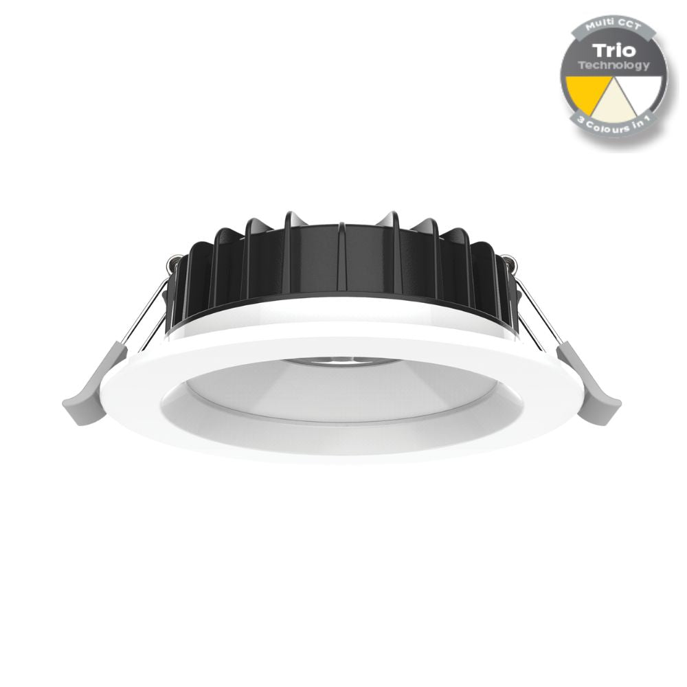 Domus SWAP-8-STEP LED Downlight - 8W, Tri-Colour, Dimmable, Deepset-Domus Lighting-Ozlighting.com.au