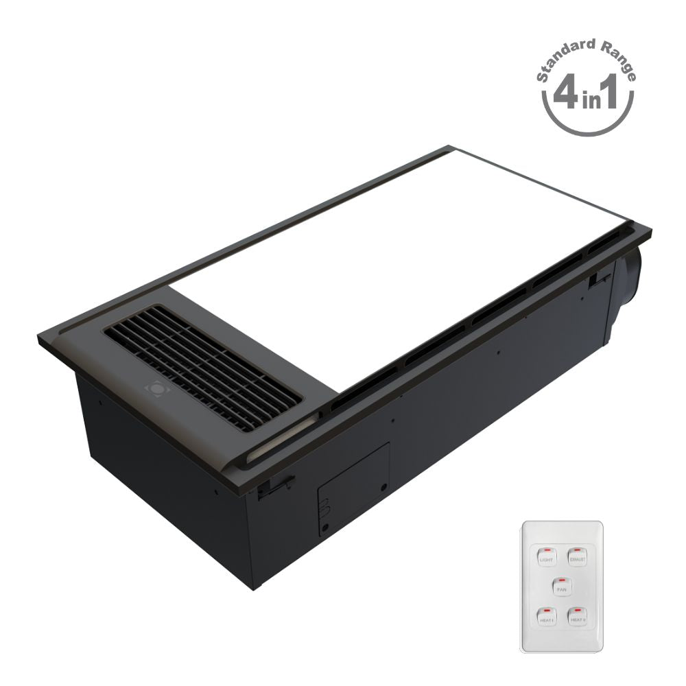 Domus TROPIX - 4-In-1 PTC Bathroom Heater-Domus Lighting-Ozlighting.com.au