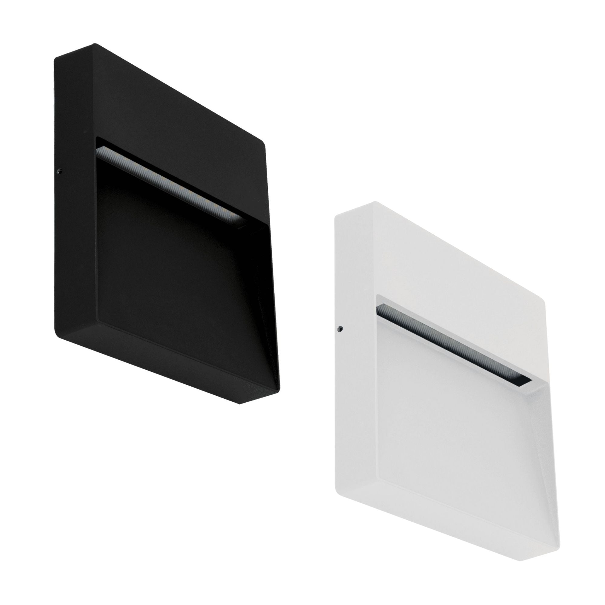 Domus ZEKE-PRO-5-SQR - 24V DC 5W LED Tri-Colour Square Surface Mounted LED Steplight IP65 - DRIVER REQUIRED-Domus Lighting-Ozlighting.com.au