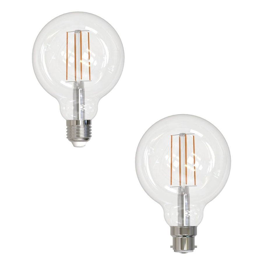 Eglo - 7.5W G95 Lightbulb - 1 x E27/B22-Eglo-Ozlighting.com.au