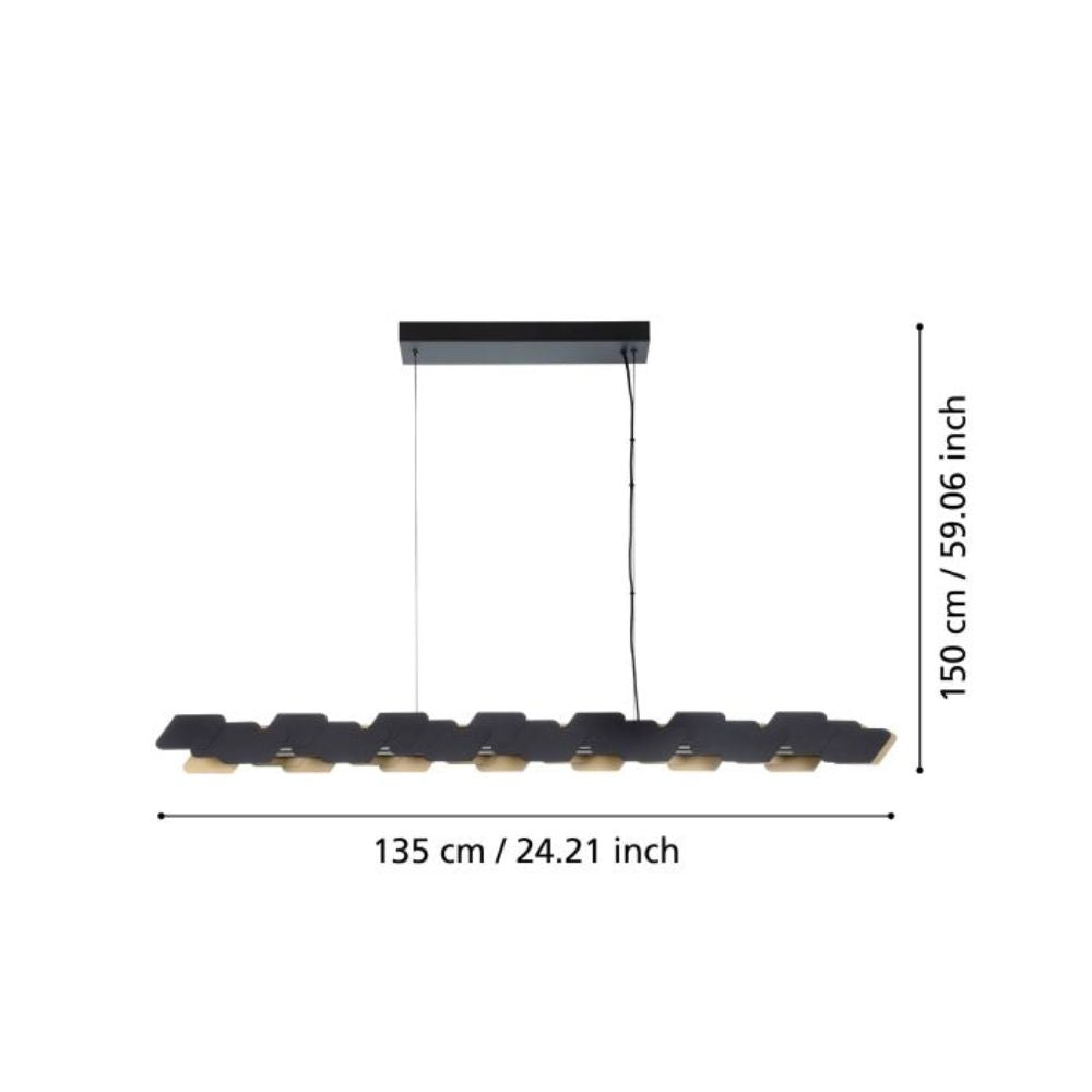 Eglo ALTAGRACIA Pendant - 4 Light-Eglo-Ozlighting.com.au
