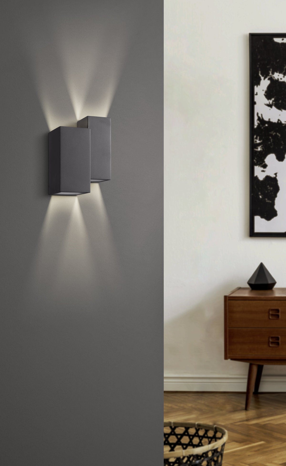 Eglo BLAKE 4-Light Wall Light - GU10-Eglo-Ozlighting.com.au