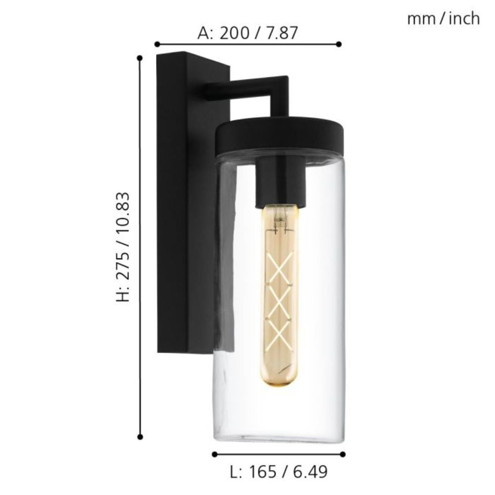Eglo BOVOLONE Outdoor Wall Light - IP44-Eglo-Ozlighting.com.au