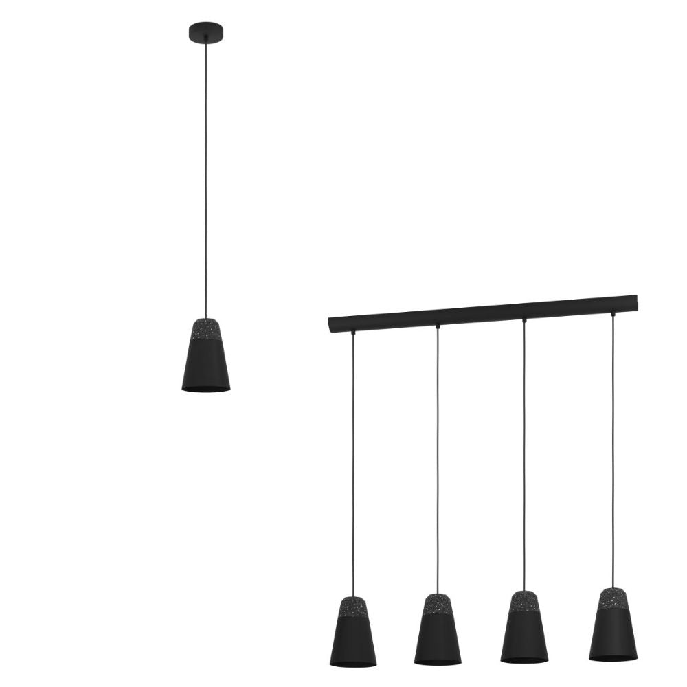 Eglo CANTERRAS Pendant - 1/4 Light-Eglo-Ozlighting.com.au