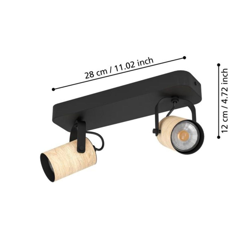 Eglo CAYUCA - Adjustable GU10 LED Spotlight-Eglo-Ozlighting.com.au