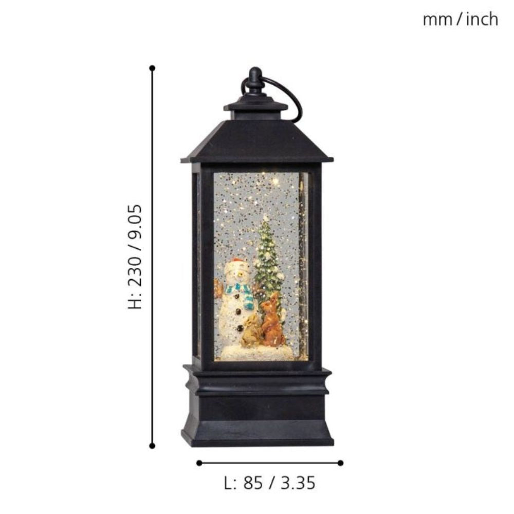 Eglo CHRISTMAS - Winter Snowman Lantern-Eglo-Ozlighting.com.au