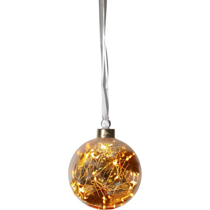 Eglo CHRISTMAS - .012W Glow Hanging Ball Decoration-Eglo-Ozlighting.com.au