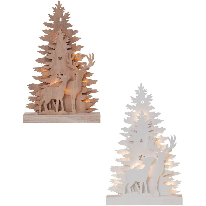 Eglo CHRISTMAS - .03W Fauna Tree/Reindeer Decoration-Eglo-Ozlighting.com.au