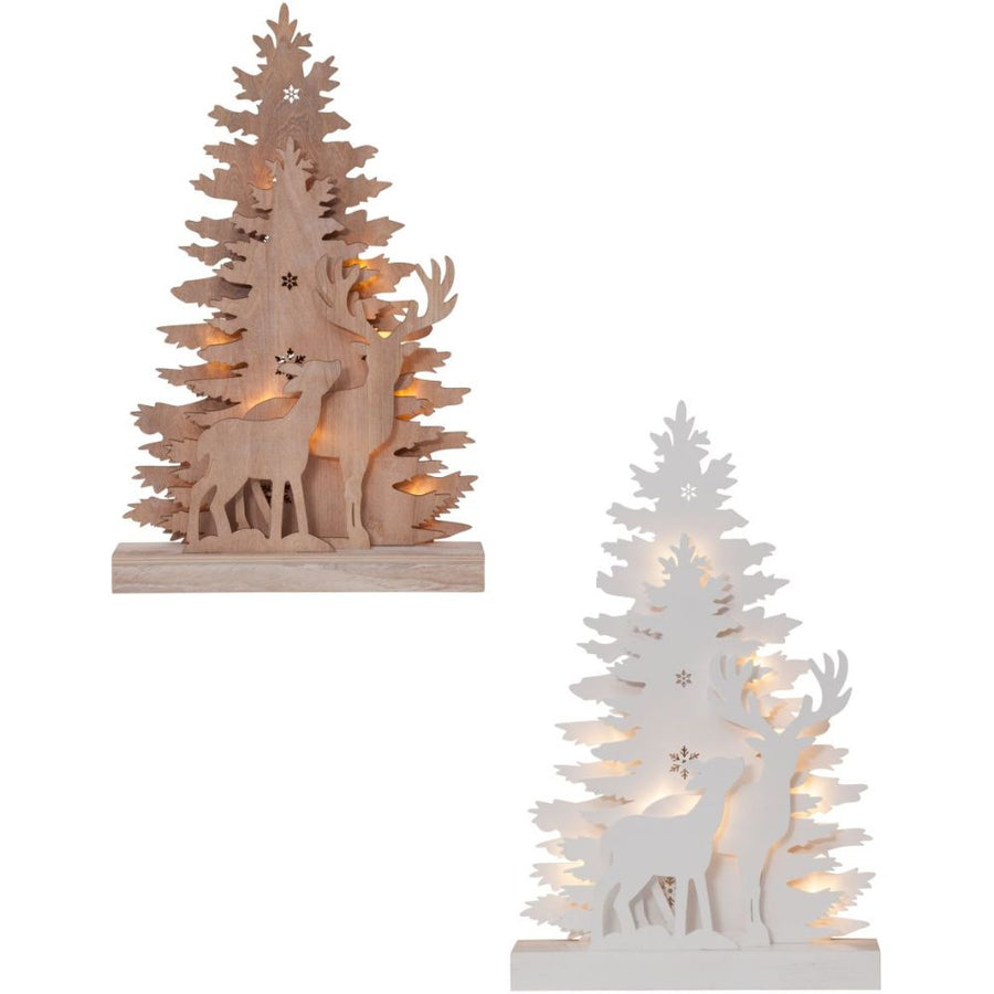 Eglo CHRISTMAS - .03W Fauna Tree/Reindeer Decoration-Eglo-Ozlighting.com.au