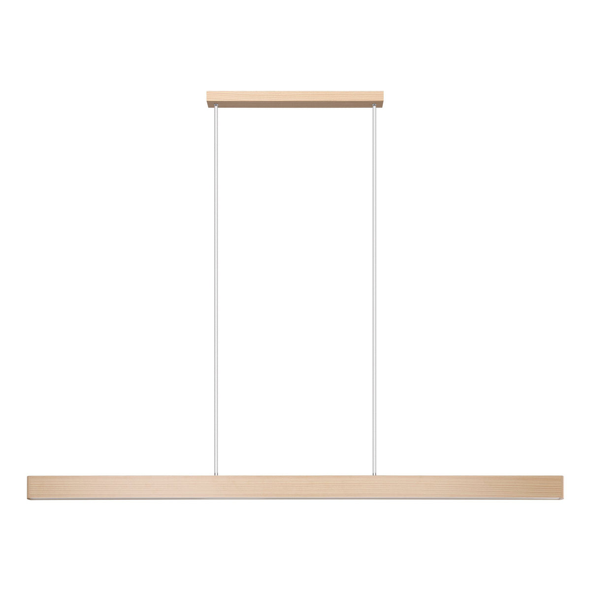 Eglo CLIMENE 3 Tricolour Linear LED Pendant - Light Brown-Eglo-Ozlighting.com.au