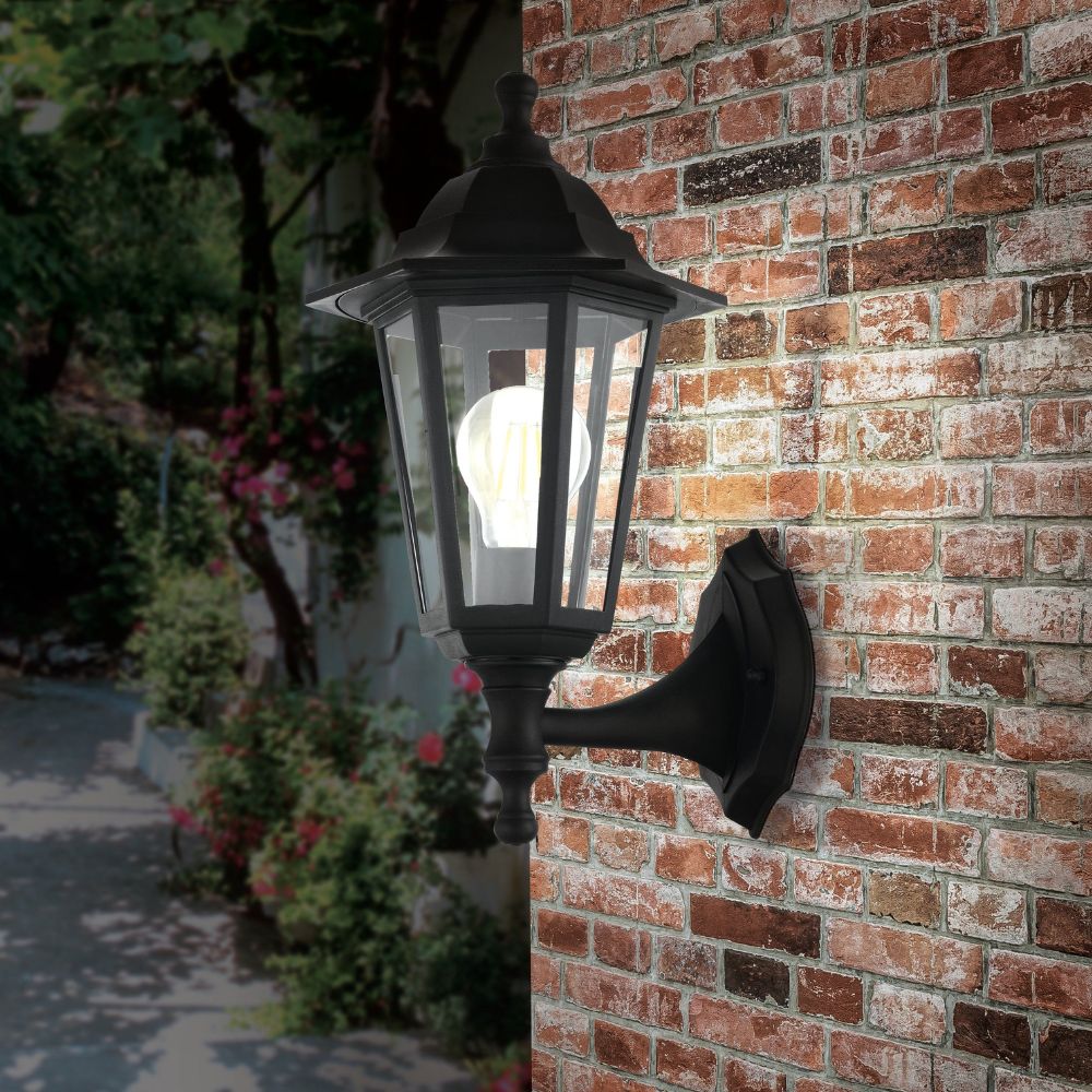 Eglo DUANERA Outdoor Wall Light - Upward, IP44-Eglo-Ozlighting.com.au