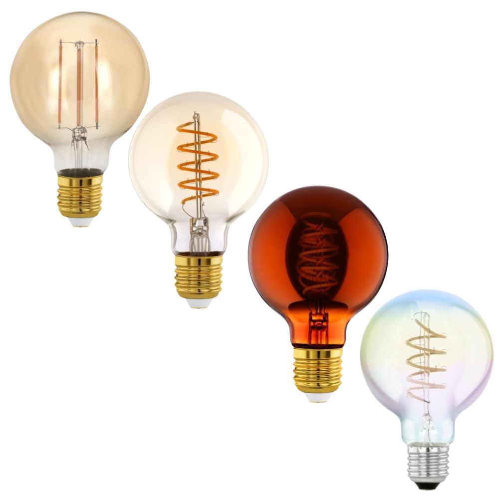 Eglo G80 LED Globe - 4W G80, E27-Eglo-Ozlighting.com.au
