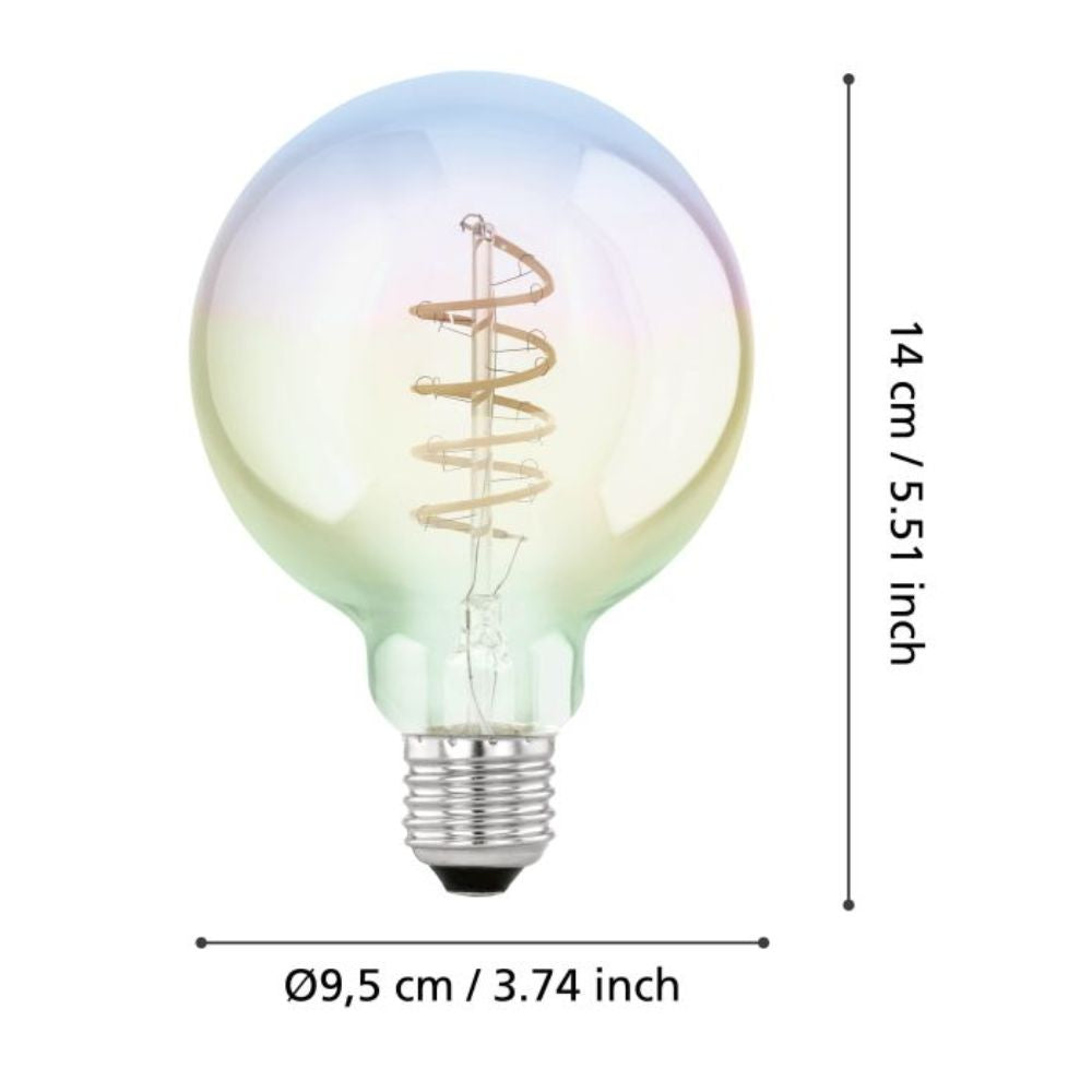 Eglo G95 Globe - 4W G95, E27-Eglo-Ozlighting.com.au