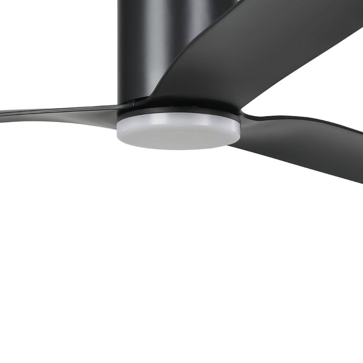 Eglo ILUKA - 3 Blade 60" 1500mm DC Hugger Ceiling Fan with LED Light-Eglo-Ozlighting.com.au