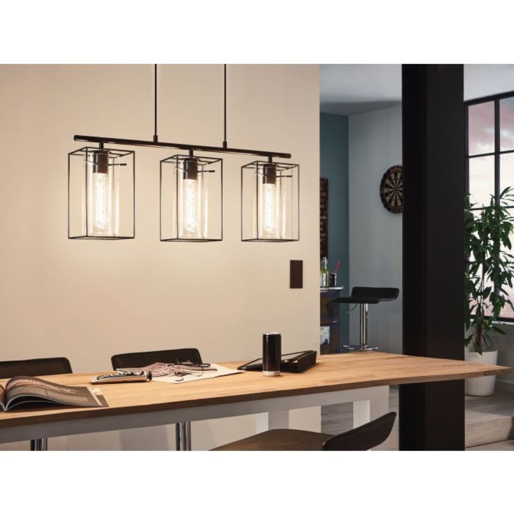 Eglo LONCINO - 1/3 Light Pendant-Eglo-Ozlighting.com.au