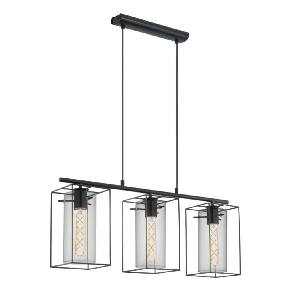 Eglo LONCINO - 1/3 Light Pendant-Eglo-Ozlighting.com.au