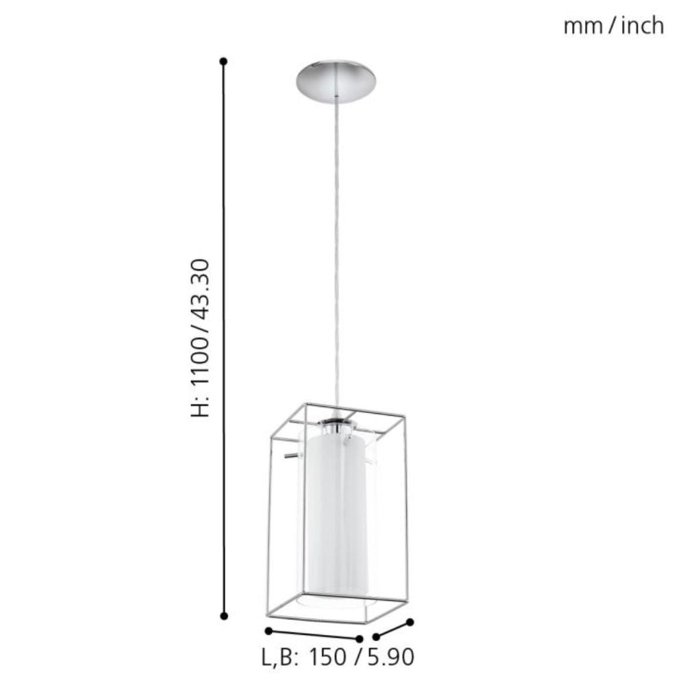Eglo LONCINO - 1/3 Light Pendant-Eglo-Ozlighting.com.au