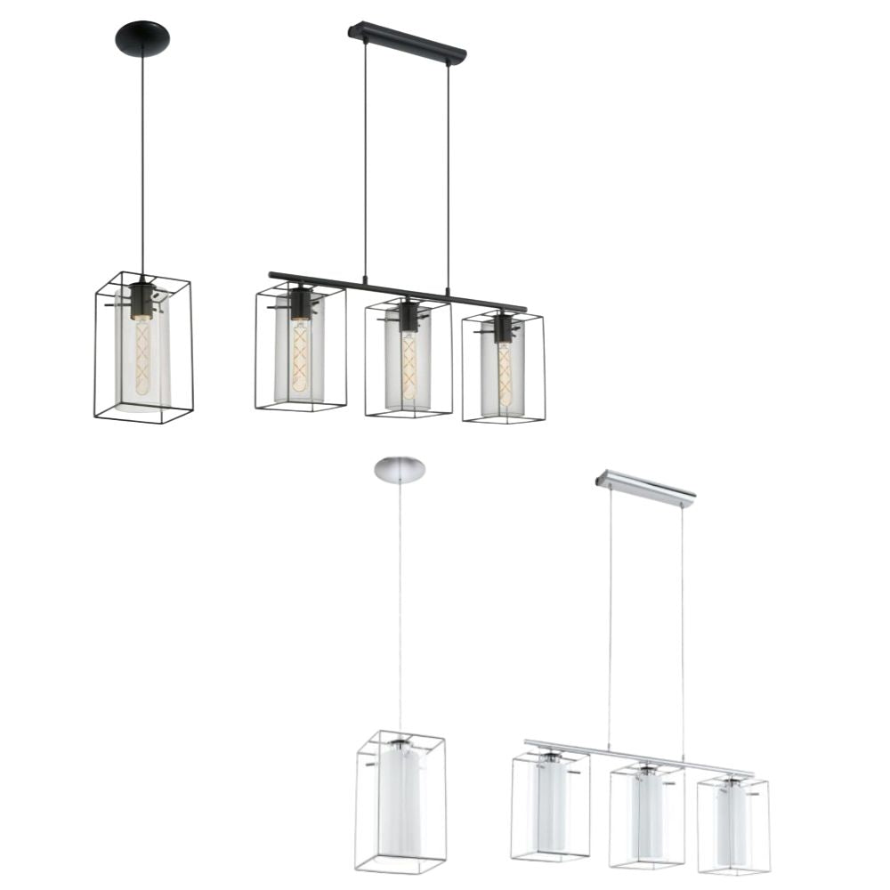 Eglo LONCINO - 1/3 Light Pendant-Eglo-Ozlighting.com.au