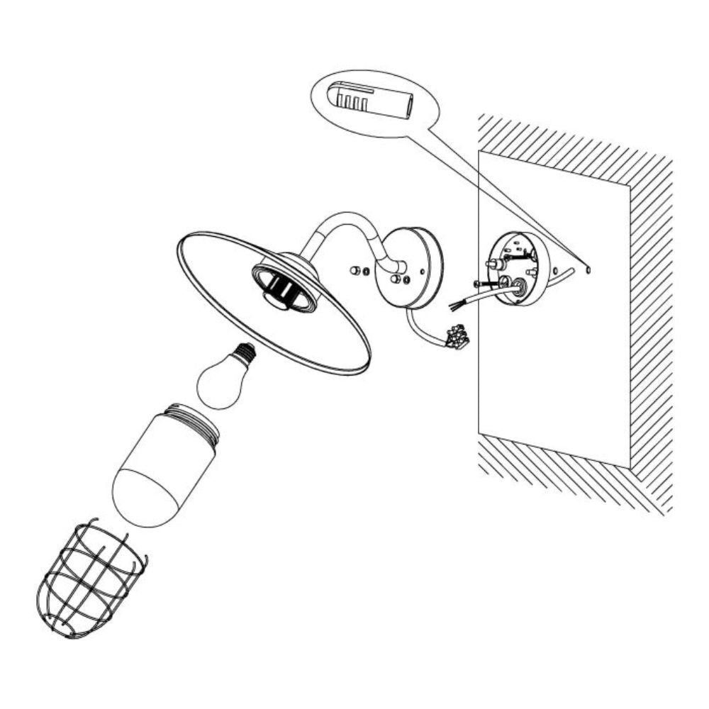 Eglo MELGOA - Wall Light-Eglo-Ozlighting.com.au