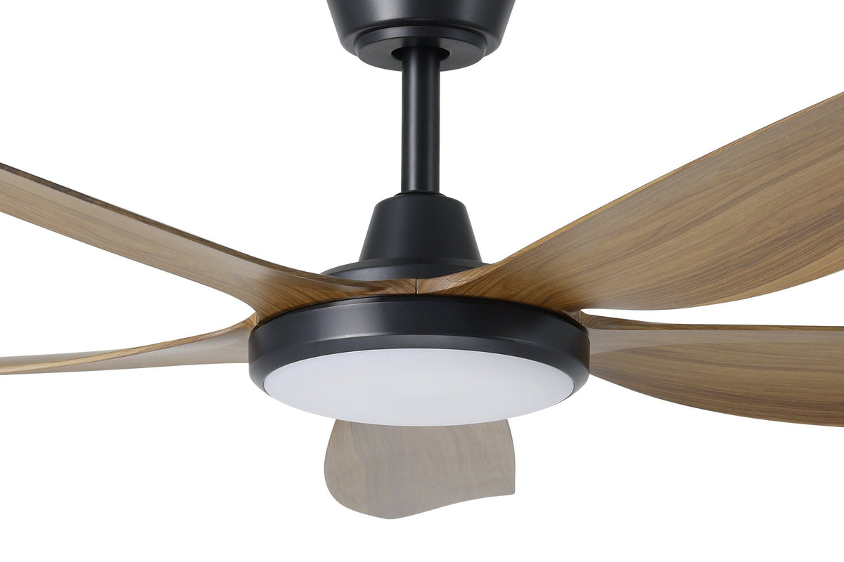 Eglo MIAMI DC Ceiling Fan - 48 Inch, Tri-Colour LED Light-Eglo-Ozlighting.com.au