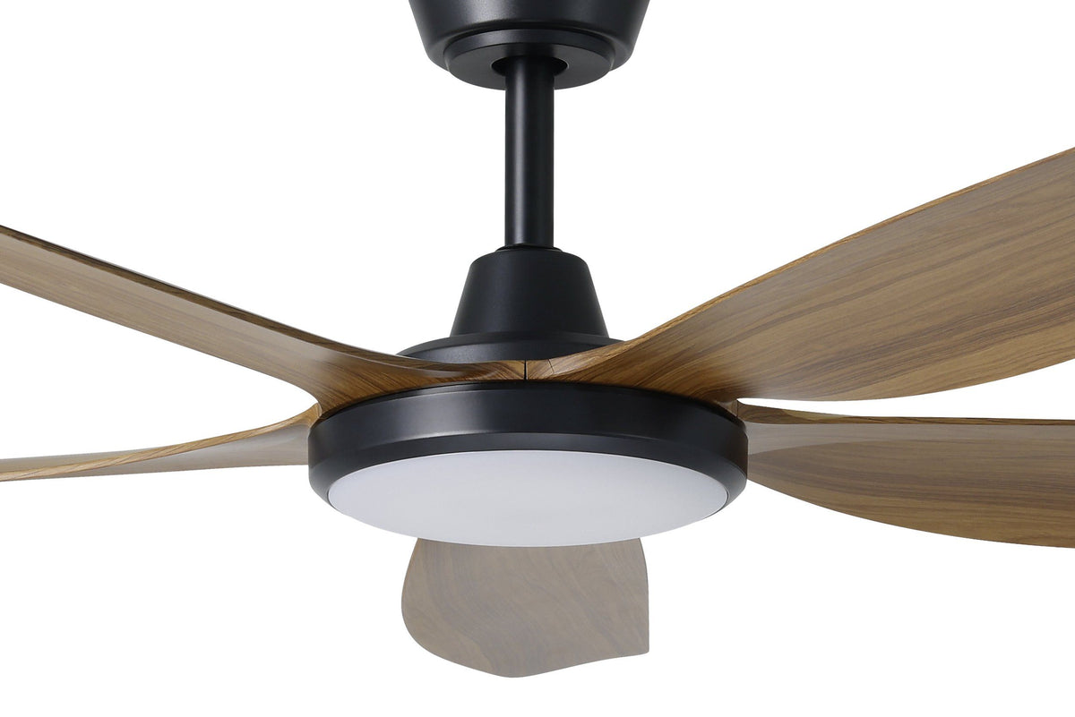 Eglo MIAMI DC Ceiling Fan - 52 Inch, Tri-Colour LED Light-Eglo-Ozlighting.com.au