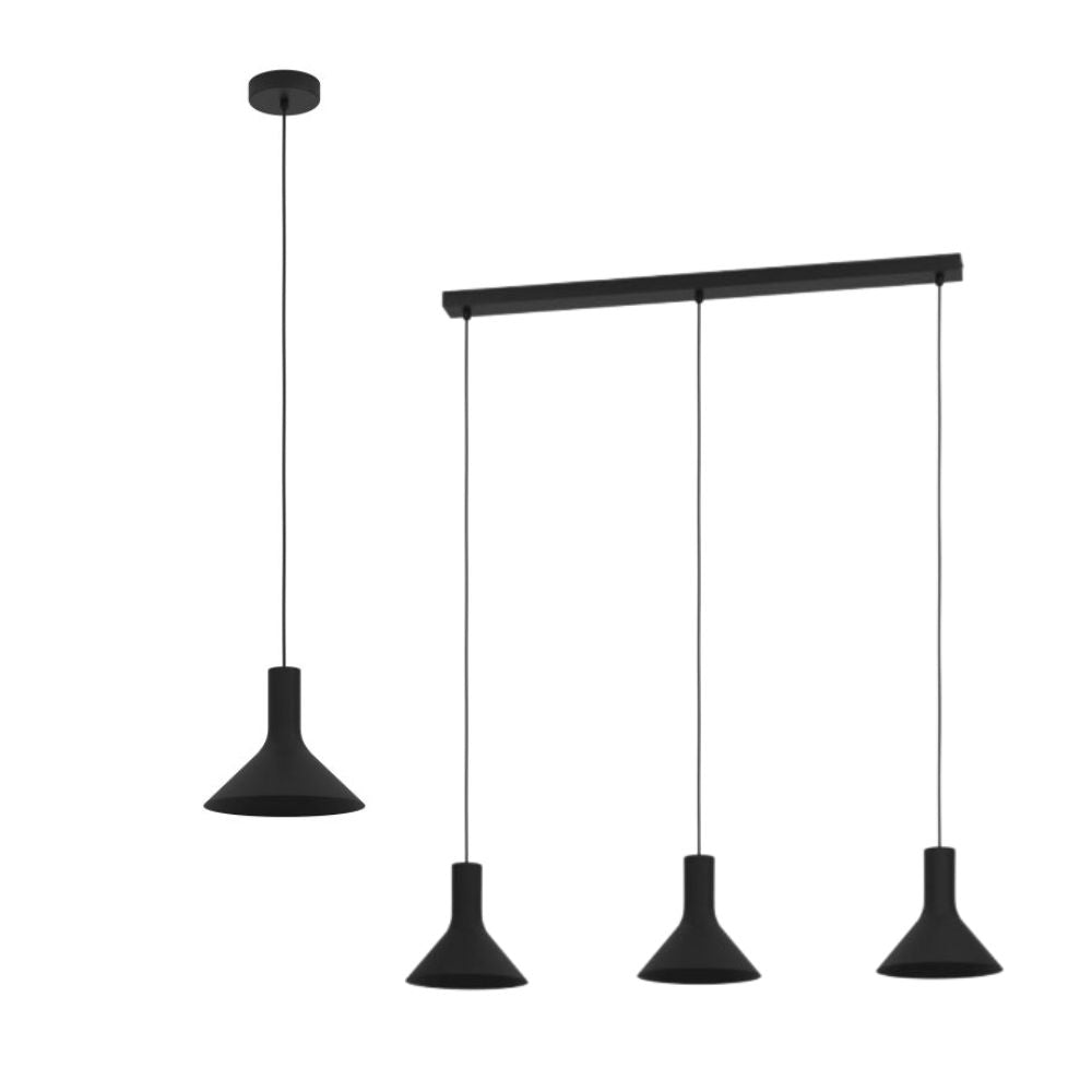 Eglo MORESCANA - 1/3 Light Pendant-Eglo-Ozlighting.com.au