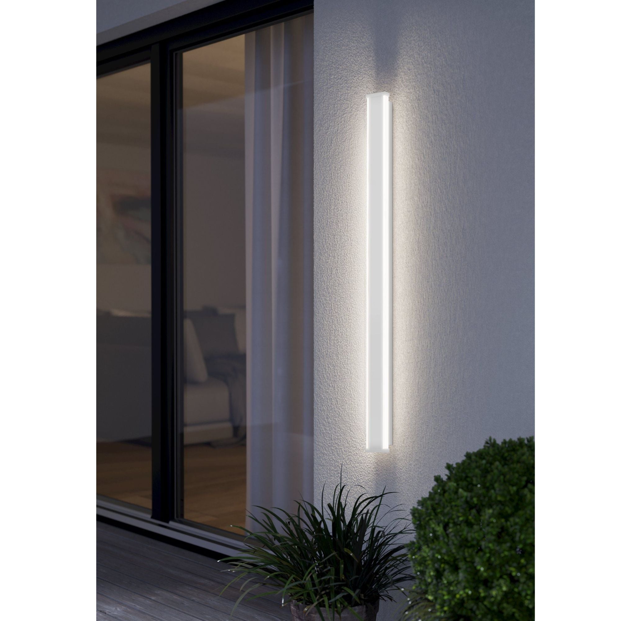 Eglo NEVIANO - LED Outdoor Wall Light - White-Eglo-Ozlighting.com.au