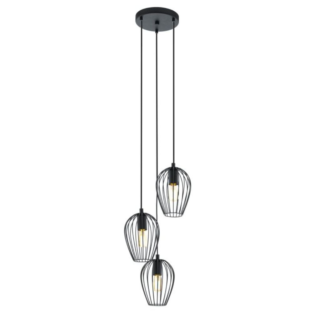 Eglo NEWTOWN - 3 Light Pendant-Eglo-Ozlighting.com.au