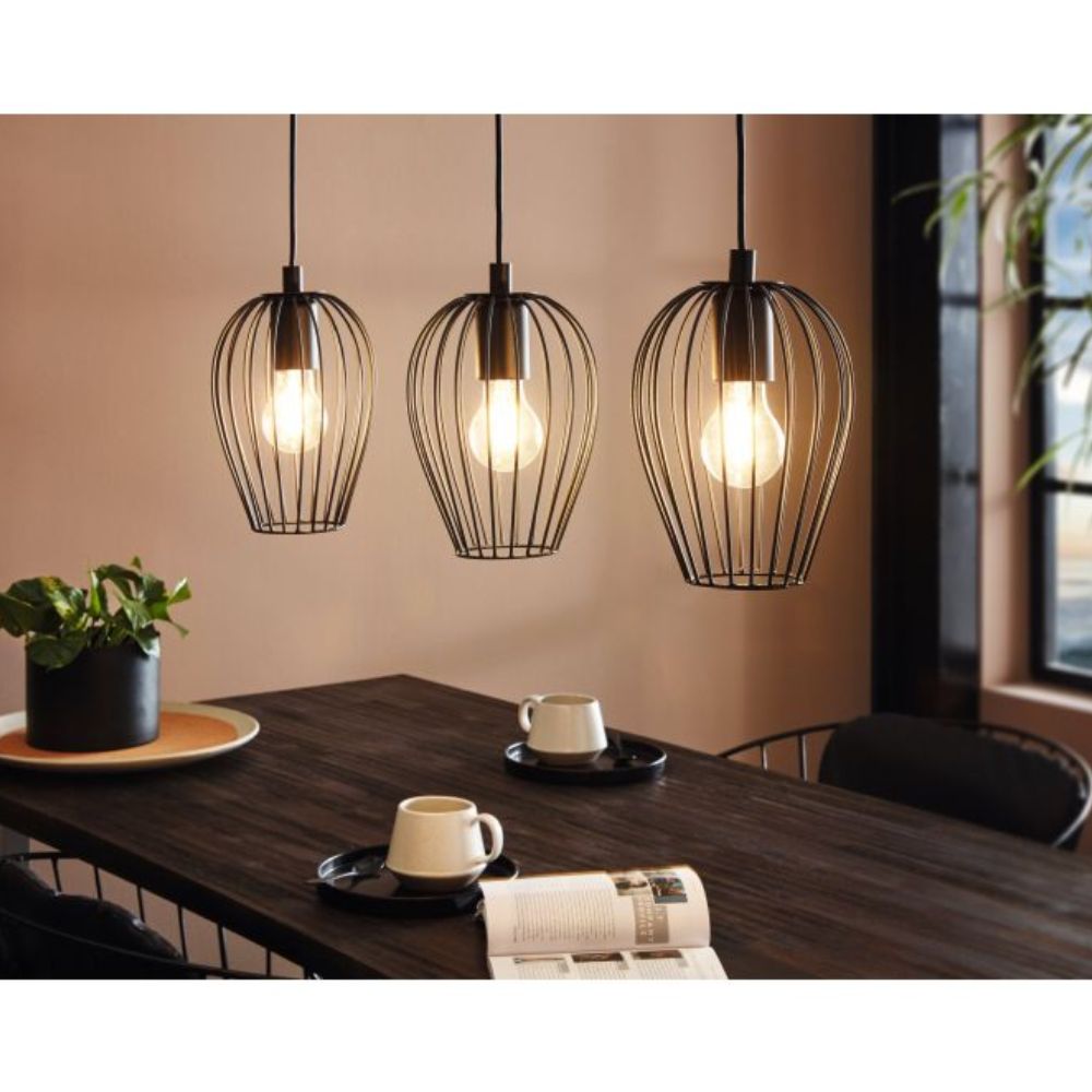 Eglo NEWTOWN - 3 Light Pendant-Eglo-Ozlighting.com.au