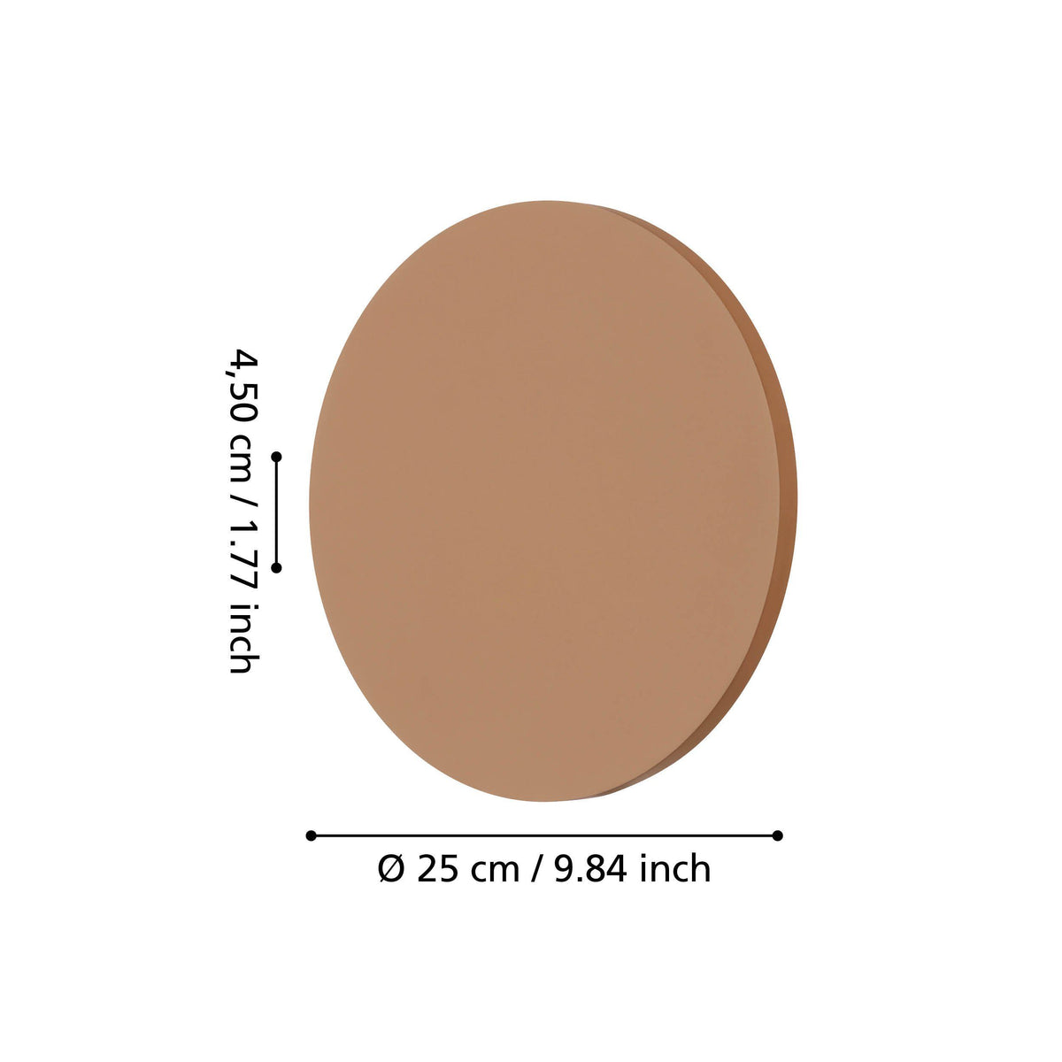 Eglo ORLANDO Tricolour LED Wall Light-Eglo-Ozlighting.com.au