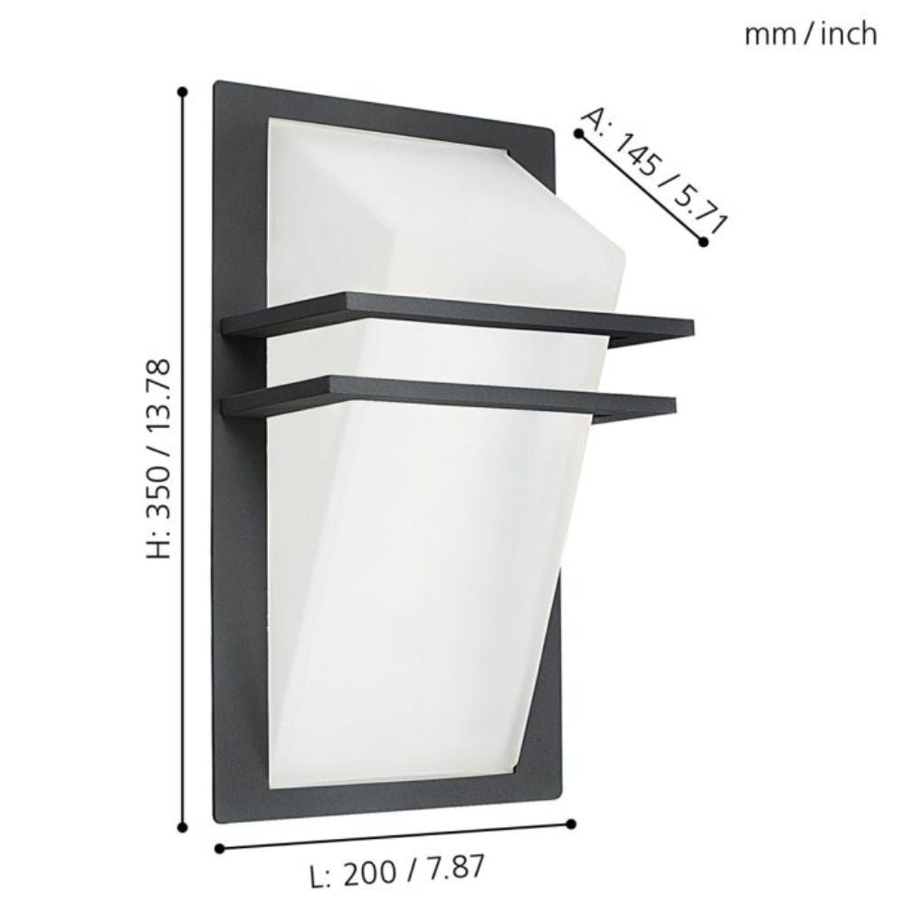Eglo PARK - Outdoor Wall Light-Eglo-Ozlighting.com.au