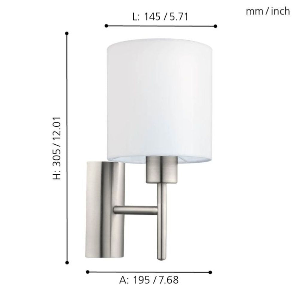 Eglo PASTERI - Wall Light White-Eglo-Ozlighting.com.au