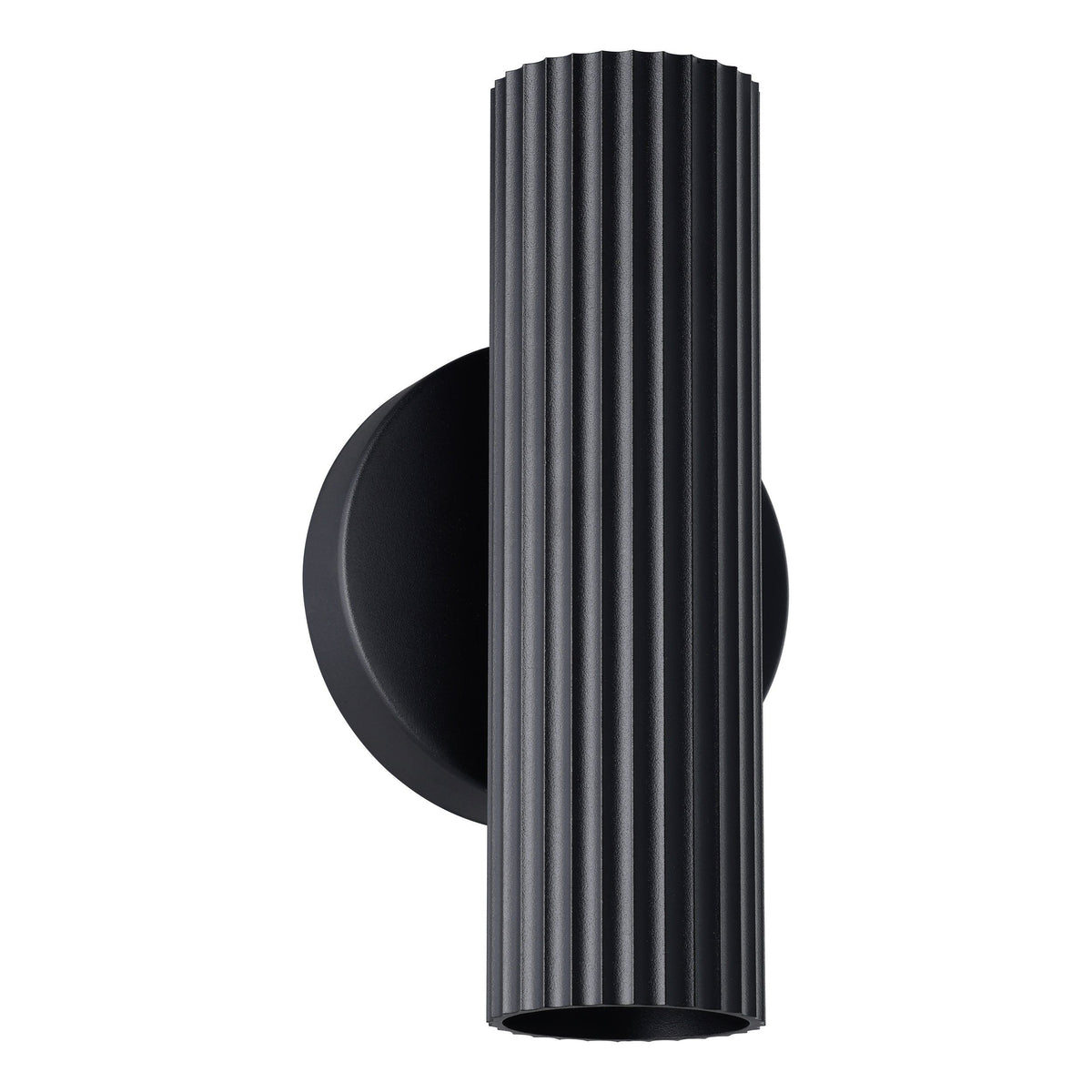 Eglo PORTILLO 2-Light GU10 Up and Down Wall Light - Black-Eglo-Ozlighting.com.au